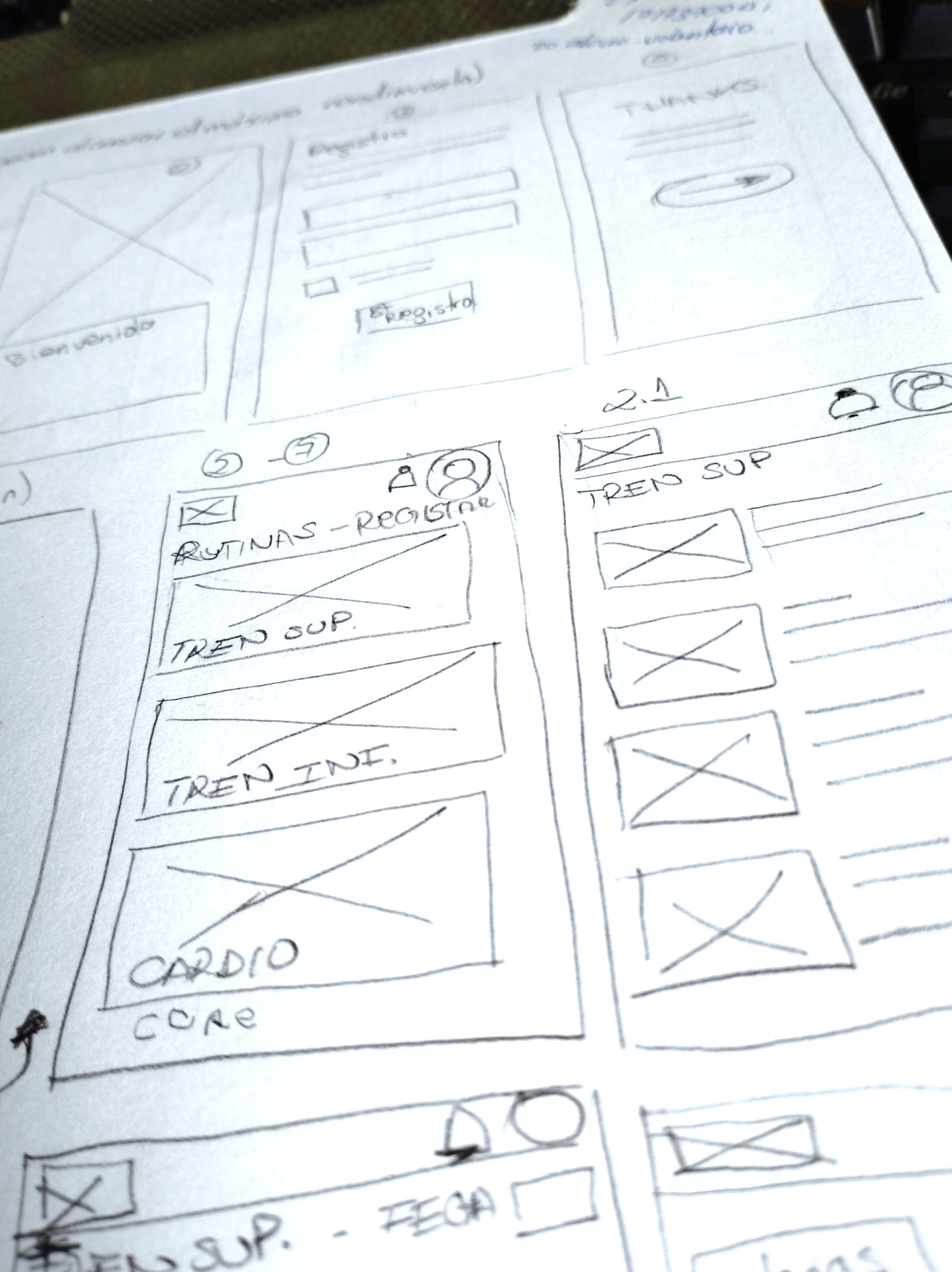 PeakFit App - user flow